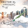 Ручка перьевая Parker Vector XL F21 Green CT M CW2159747